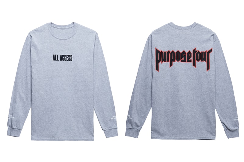 Justin Bieber Purpose Tour All Access Collection