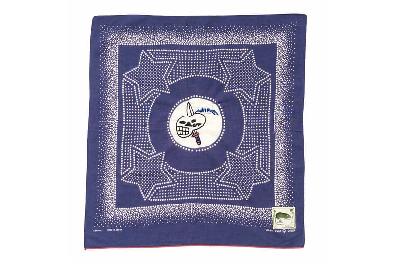 Kapital Graphic Bandanas 2016 Fall winter HAVEN Cotton RAT Fast Color Banadana Sushi