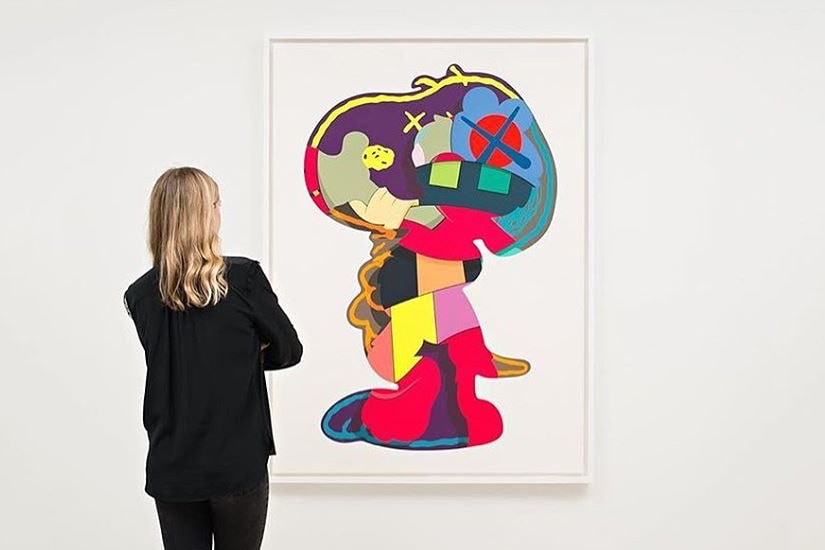 KAWS ISOLATION TOWER Pace Prints