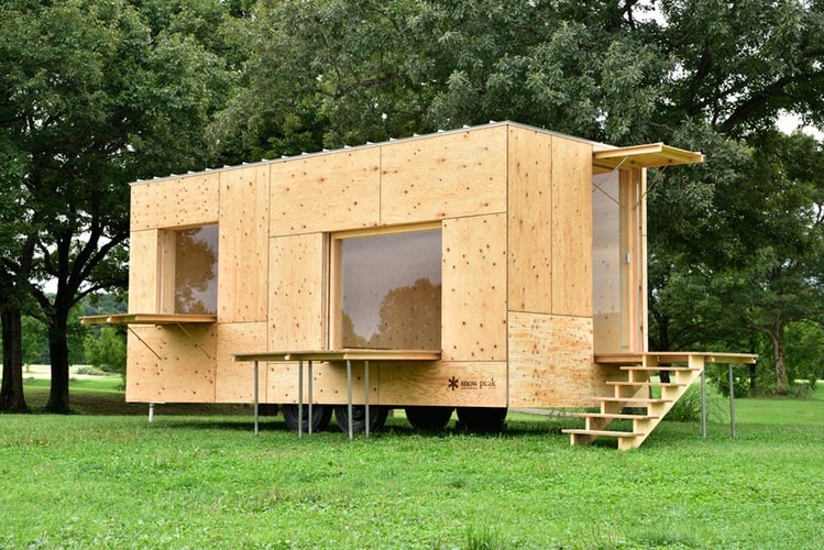Kengo Kuma and Snow Peak Team up for the World's Most Minimalist Trailer