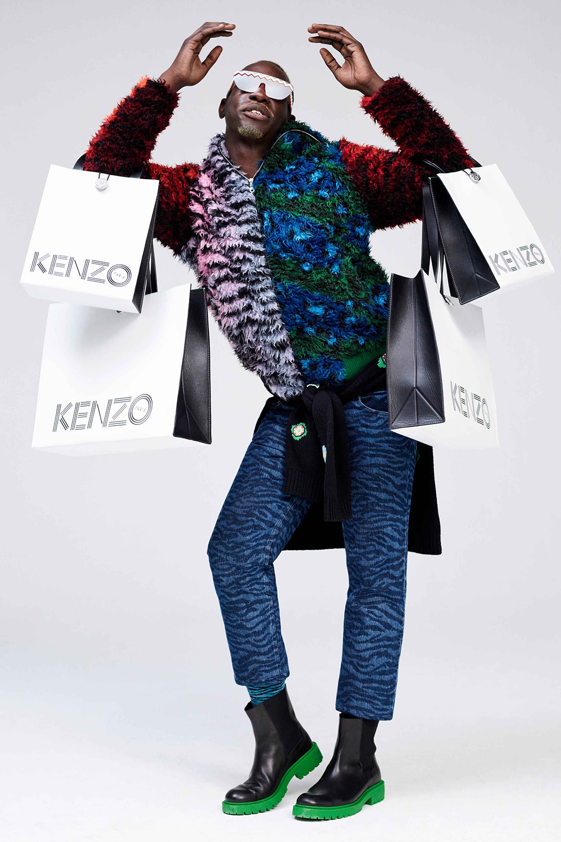 KENZO H&M COLLABORATION LOOKBOOK MENSWEAR