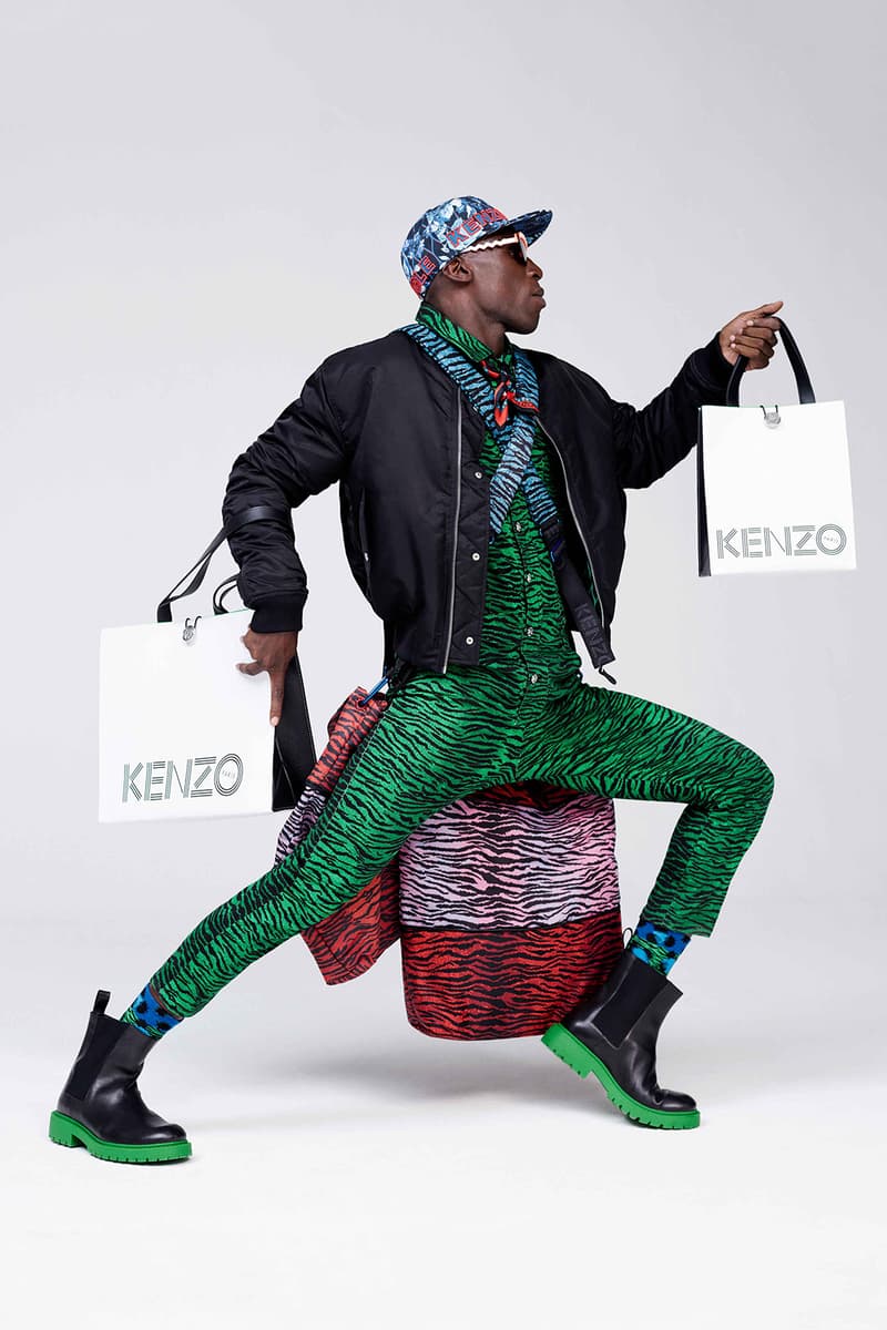 KENZO H&M COLLABORATION LOOKBOOK MENSWEAR