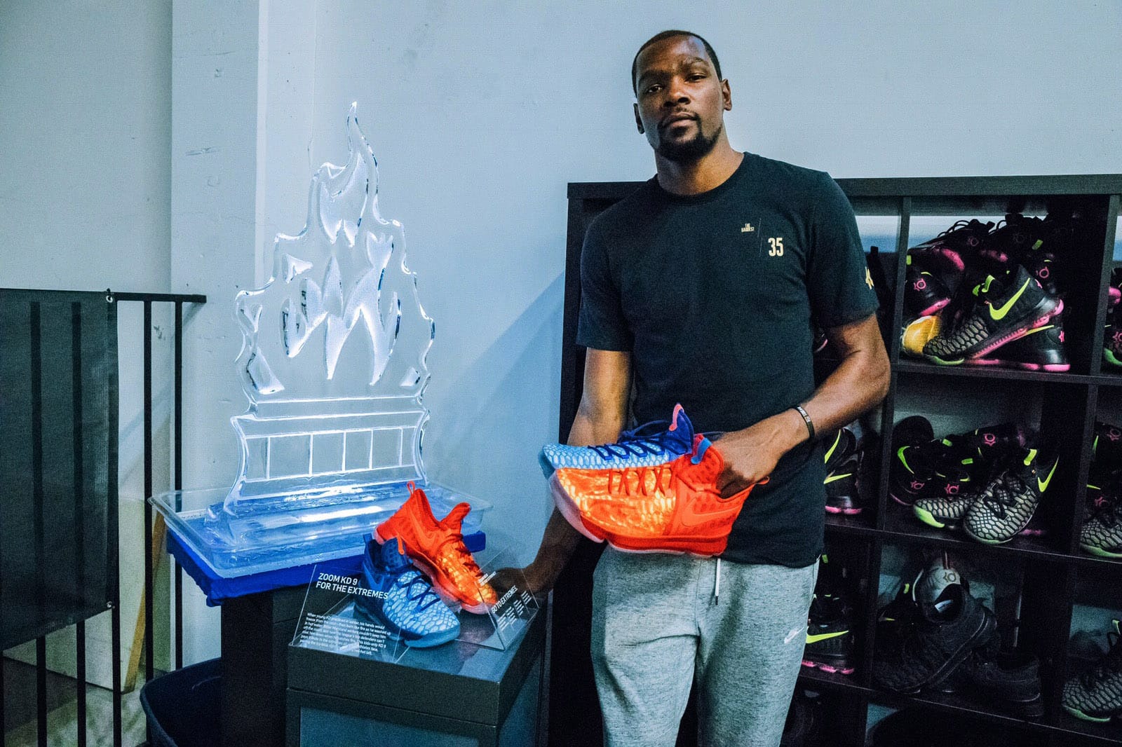 kevin durant fire and ice