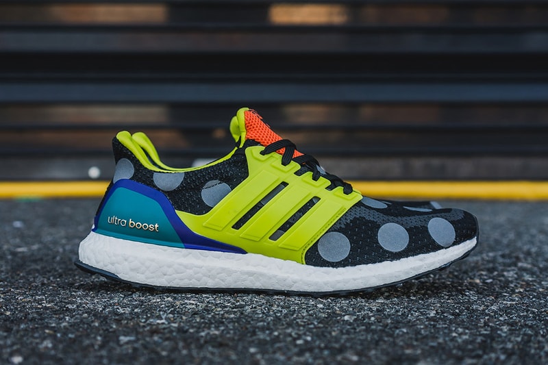 kolor adidas Ultra Boost and Pure Boost ZG sneakers streetwear running shoes