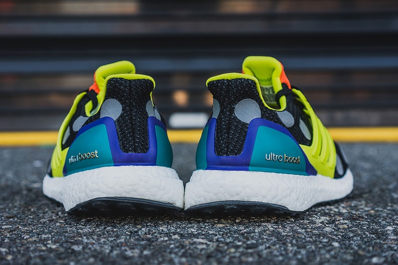 kolor adidas Ultra Boost and Pure Boost ZG sneakers streetwear running shoes