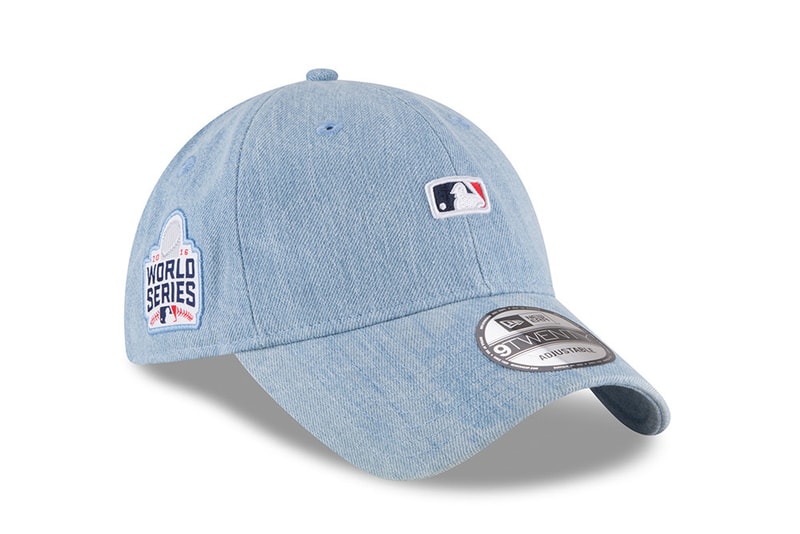 Levi's x New Era Denim World Series Dad Caps blue mlb jeans strapback