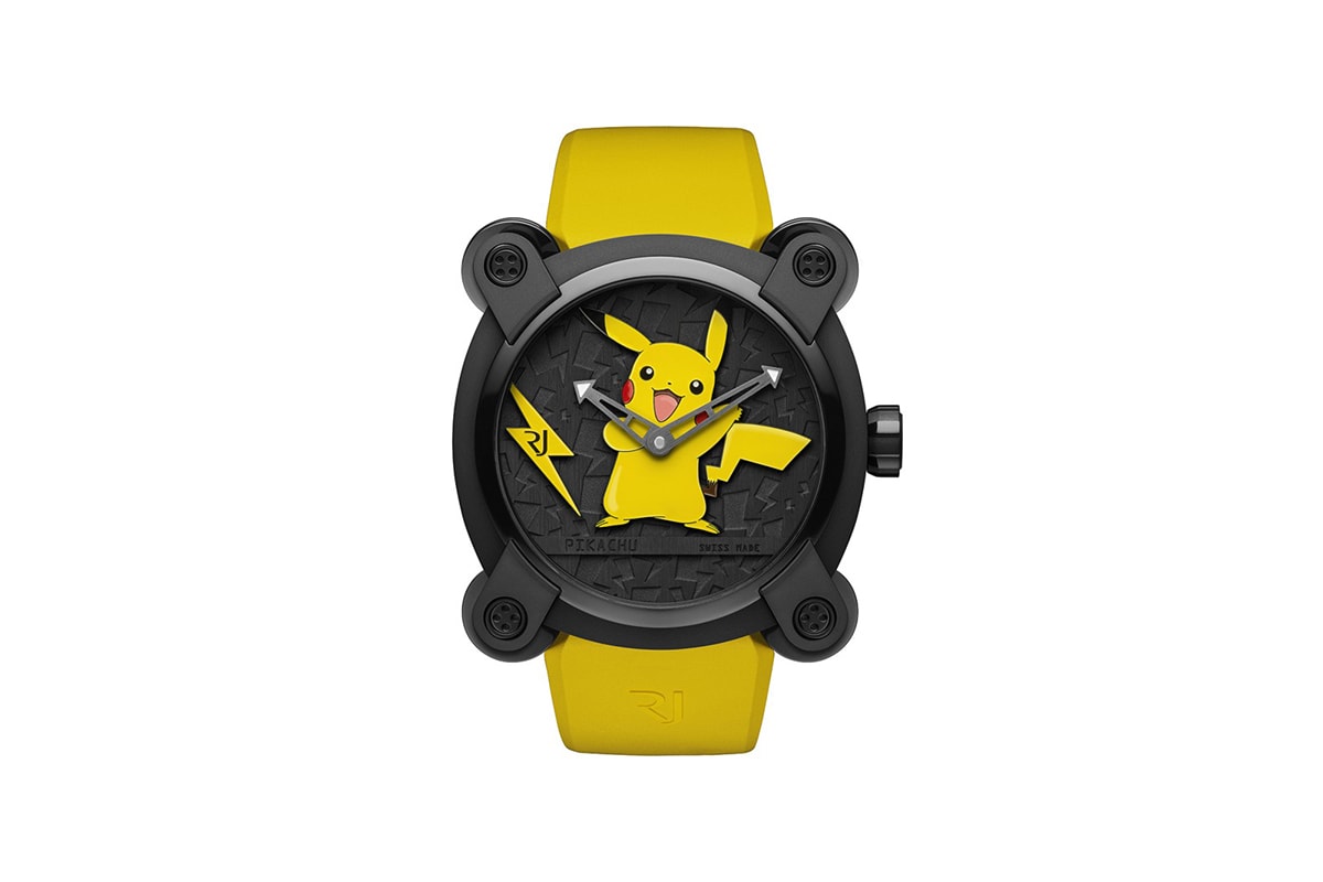 Pokémon RJ-Romain Jerome Watch 20,000 USD yellow