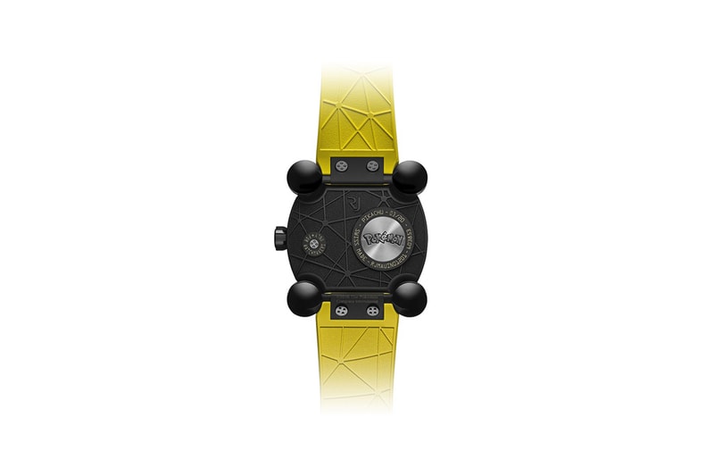 Pokémon RJ-Romain Jerome Watch 20,000 USD yellow