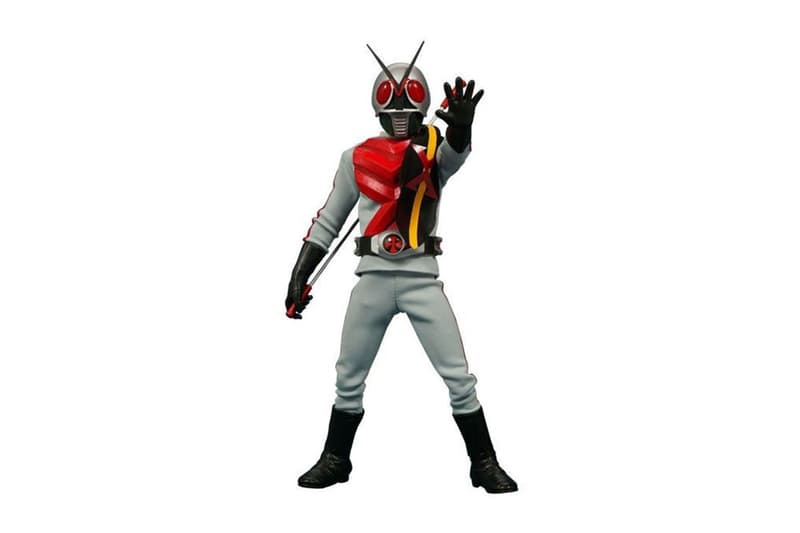 Medicom Kamen Rider Figures grey red masks