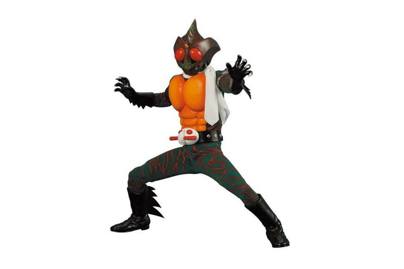 Medicom Kamen Rider Figures grey red masks