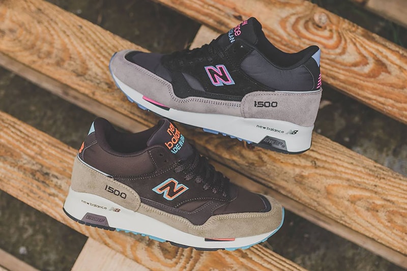 New Balance 1500 Mid Black/Grey Olive/Brown Pictures