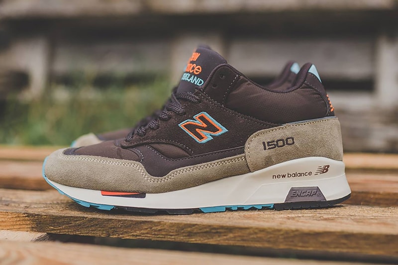New Balance 1500 Mid Black/Grey Olive/Brown Pictures