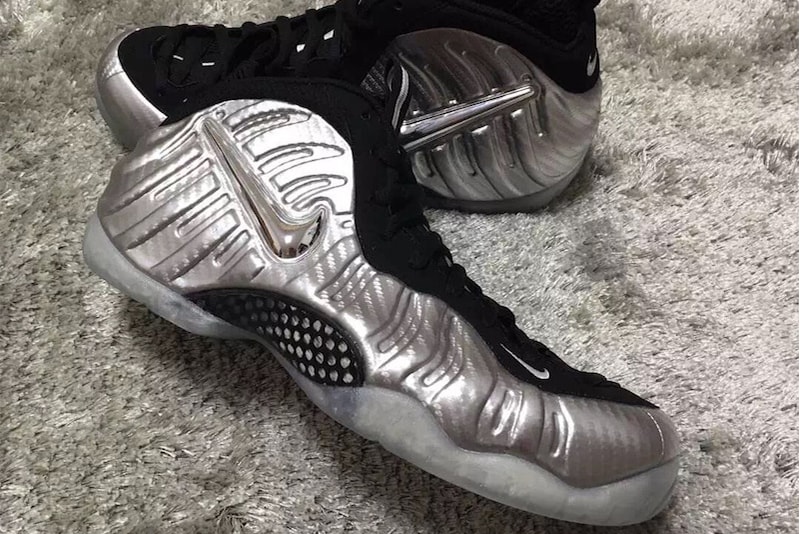 Nike Air Foamposite Pro Metallic Silver