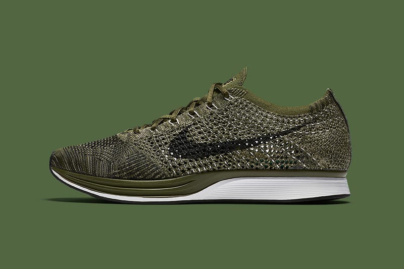 flyknit racer green