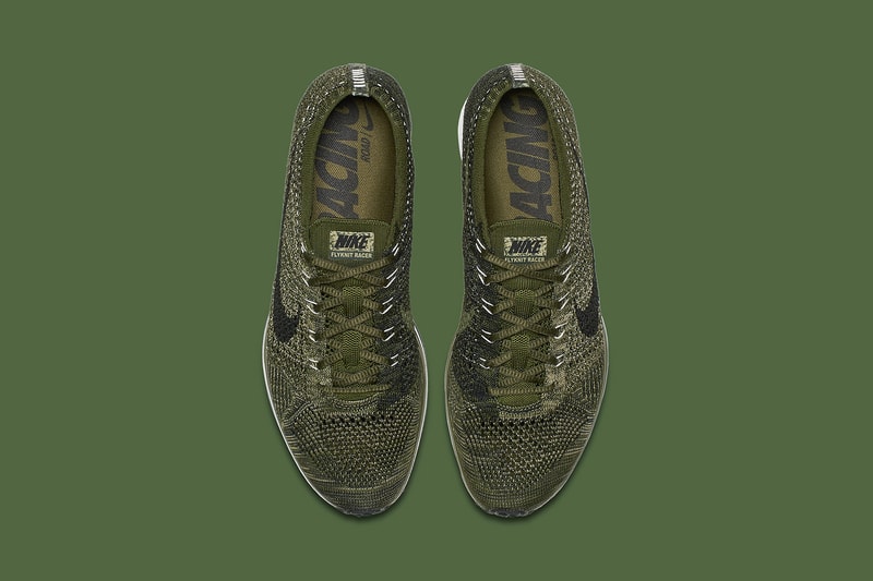 Nike Flyknit Racer Rough Green