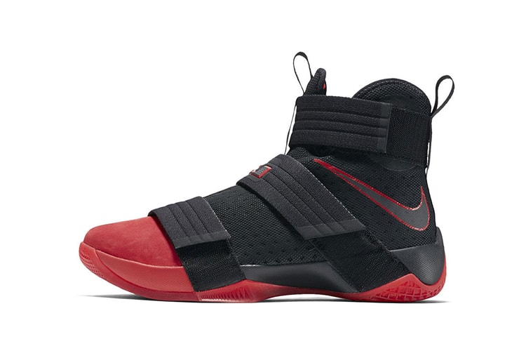Nike Dips the LeBron Soldier 10 in Blood Red Suede