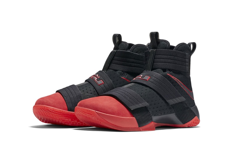 Nike Lebron James Soldier 10 Suede Toe Basketball Sneaker NBA
