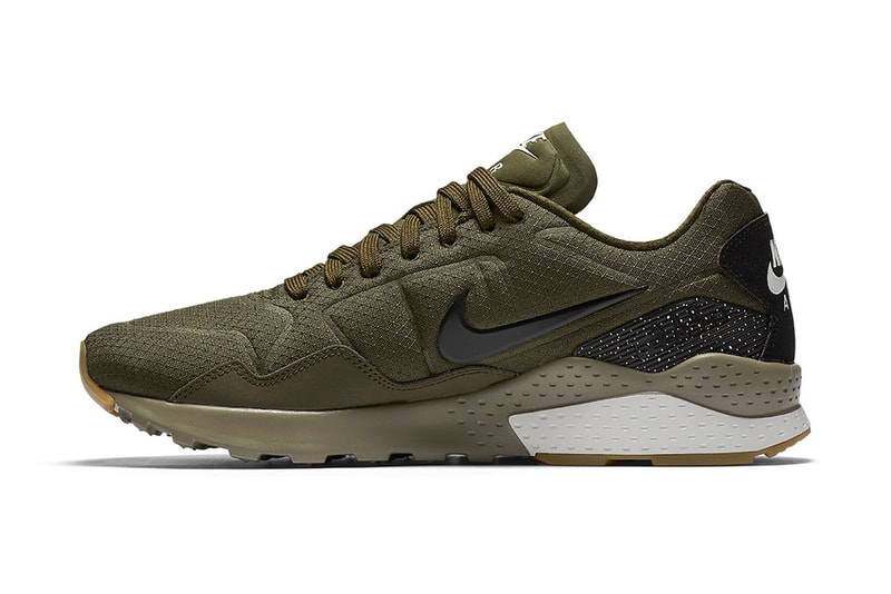 Nike Zoom Pegasus '92 Ripstop Nylon Olive gum sole
