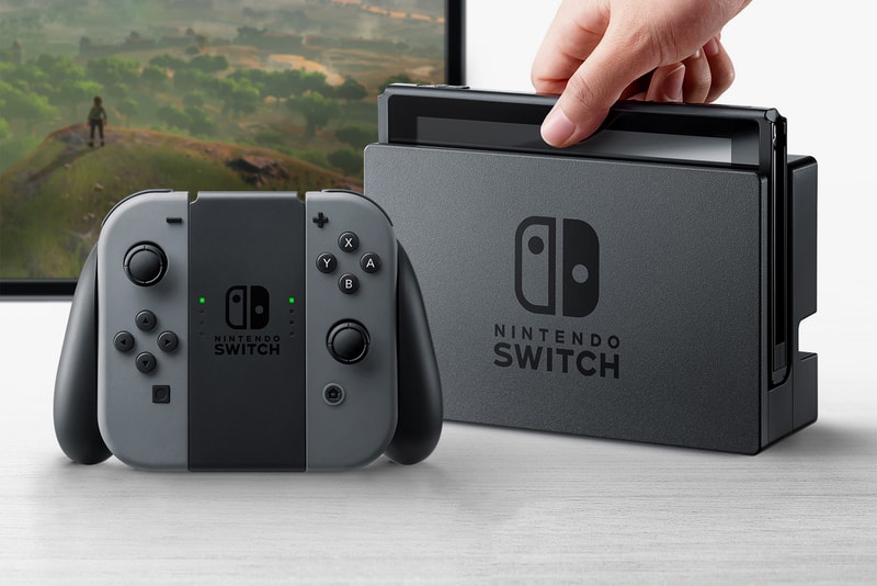 Nintendo Switch Console Mario Zelda Nvidia Joy Con Controllers