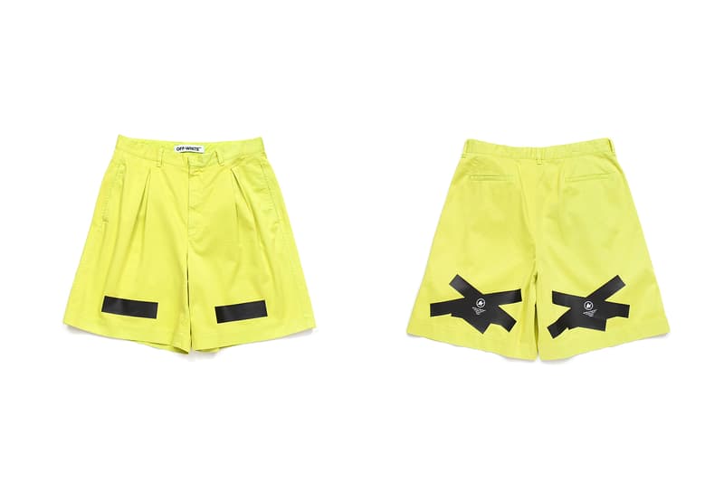 OFF-WHITE & fragment design “FLUO” Collection