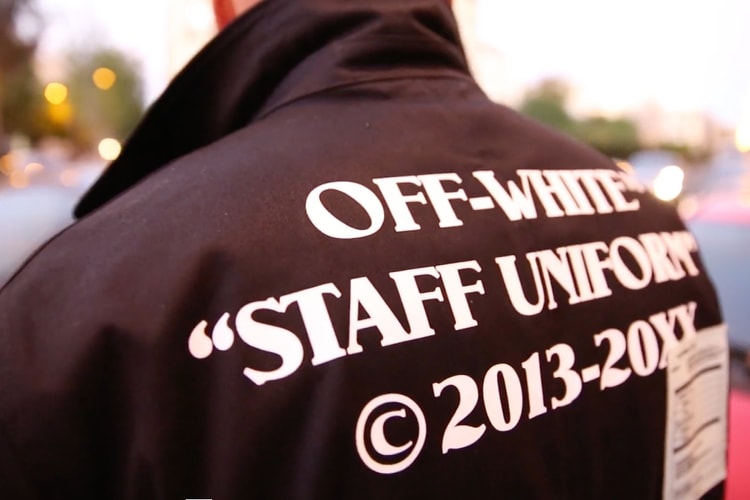 Watch as Off-White™ Posters Get Plastered on the Streets of Paris