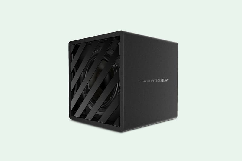 OFF WHITE SPEAKER CONCEPT PRODUCT DESIGN