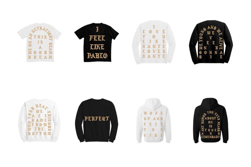 Pablo Family and Friends Merch Password Kanye West Online Store
