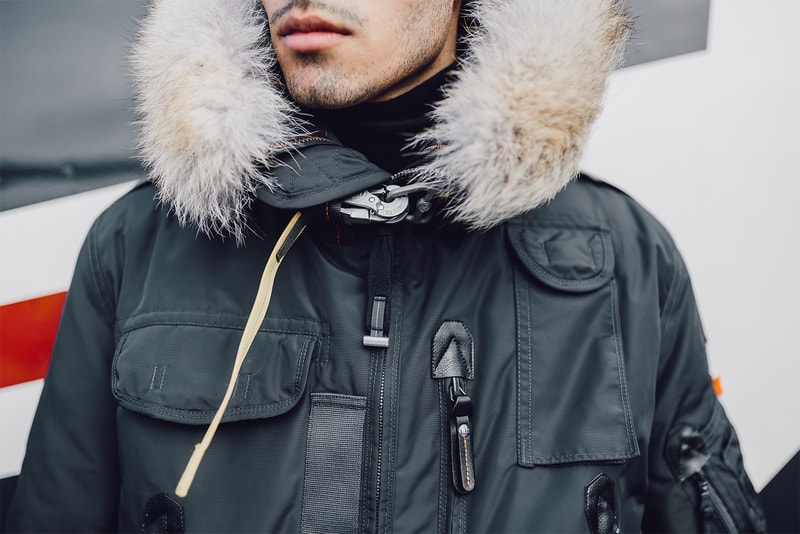 parajumpers 2016 fall lookbook military style bomber parka ma-1 n3-b techwear