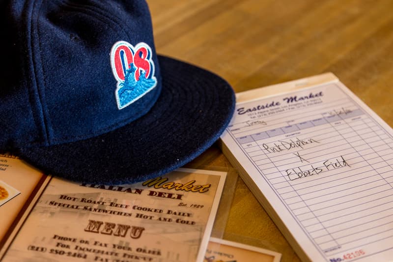 Pink Dolphin x Ebbets Field 8th Anniversary Capsule 2016 Fall Winter Coach Jackets baseball caps