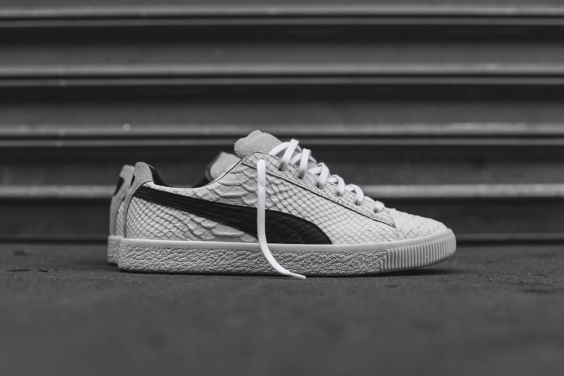 Puma Clyde Snakeskin Is Made in Italy 