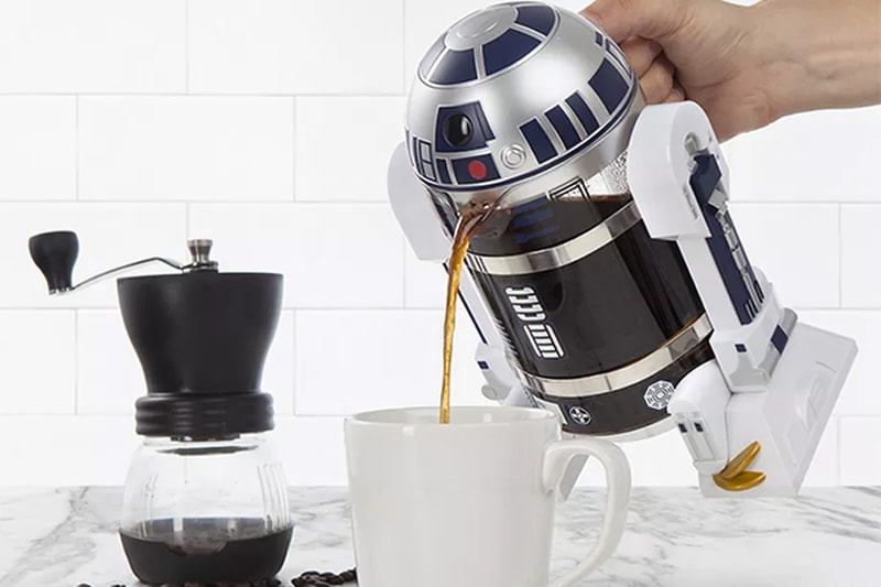R2 D2 Coffee French Press Star Wars glass steel
