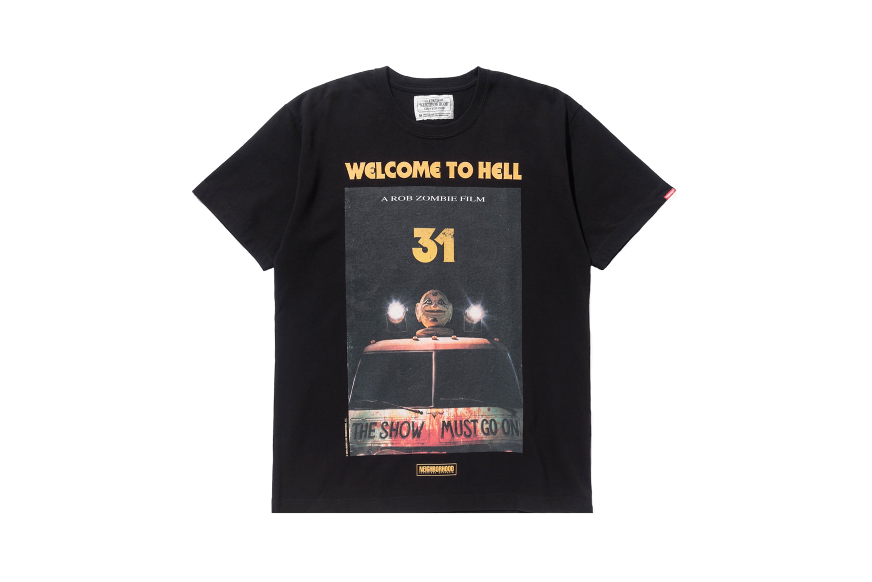 Rob Zombie x NEIGHBORHOOD "WELCOME TO HELL" T-Shirt Capsule