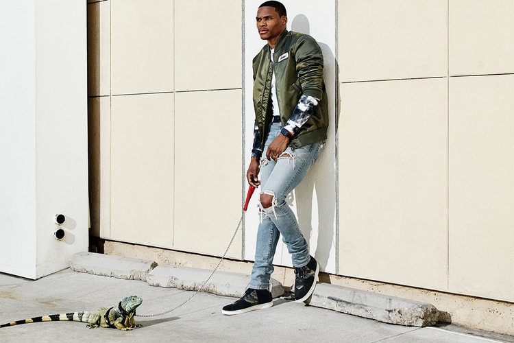 Russell Westbrook and His Pet Lizard Star in Lookbook for New Lifestyle Jordan Range