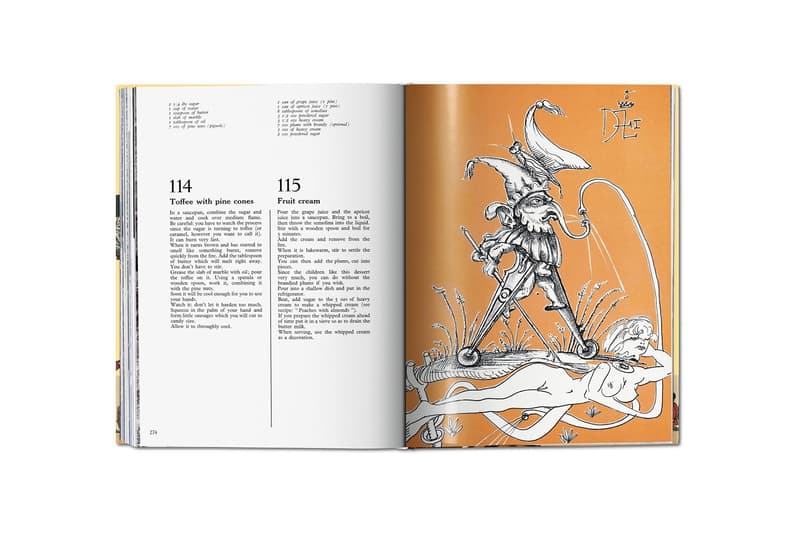 Salvador Dali Les Diners de Gala Cookbook TASCHEN Reprint