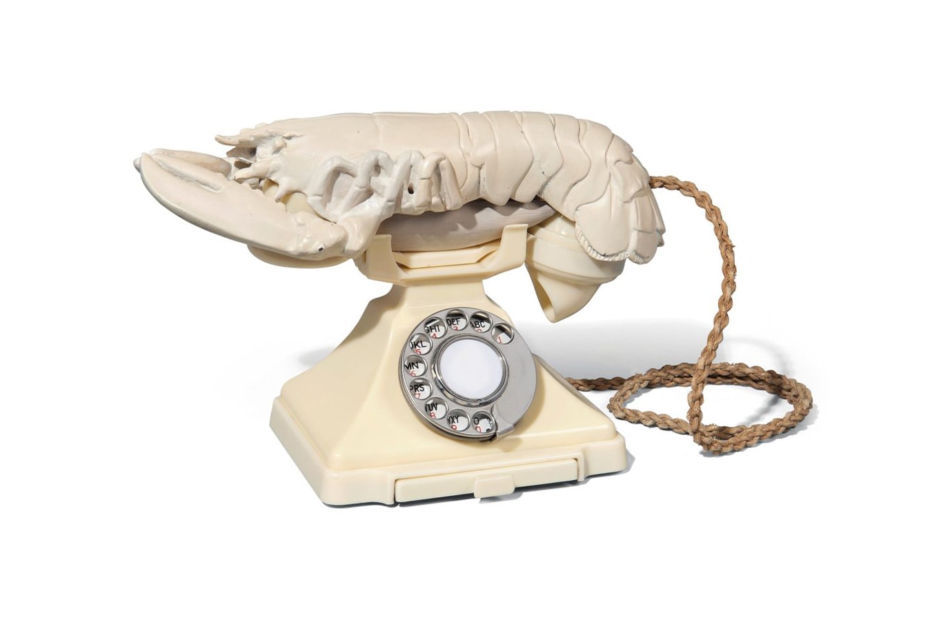 Salvador Dali Lobster Telephone and Mae West Sofa Auction