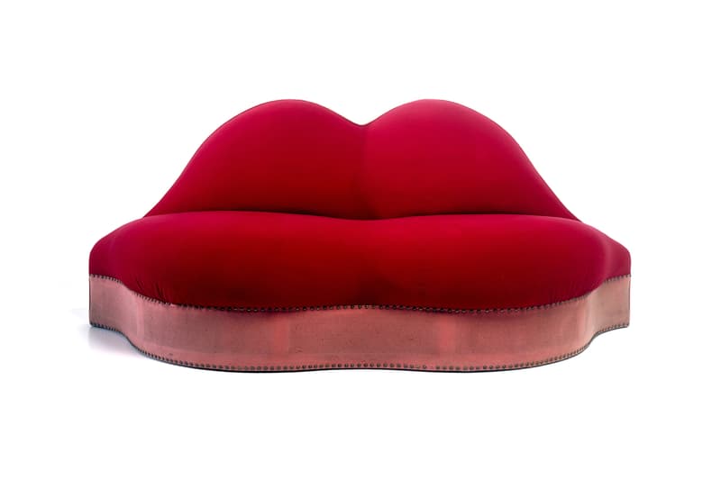 Salvador Dali Lobster Telephone and Mae West Sofa Auction