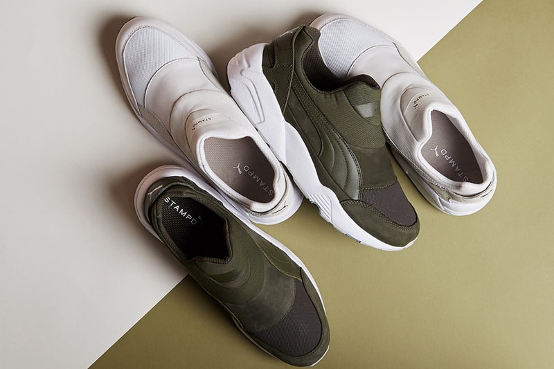 Stampd and PUMA States Trinomic Sock Blaze of Glory