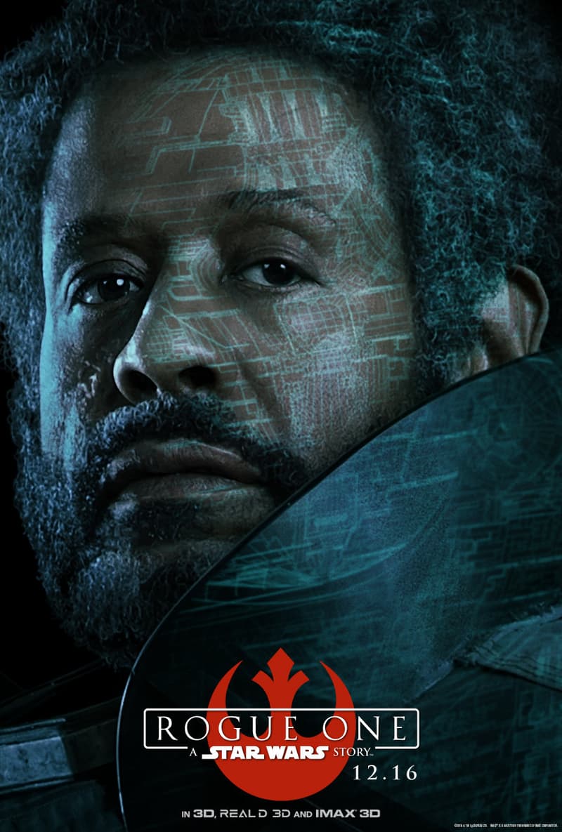 Rogue One A Star Wars Story Character Movie Posters Darth Vader Death Star Donnie Yen Felicity Jones