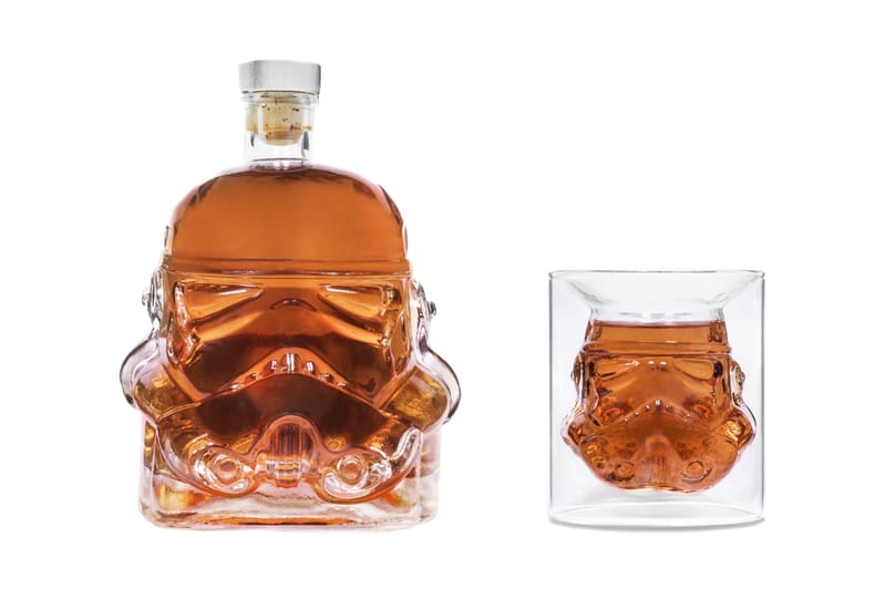 The 'Star Wars' Stormtrooper Decanter and Shot Glass Will Let You Toast to the Dark Side