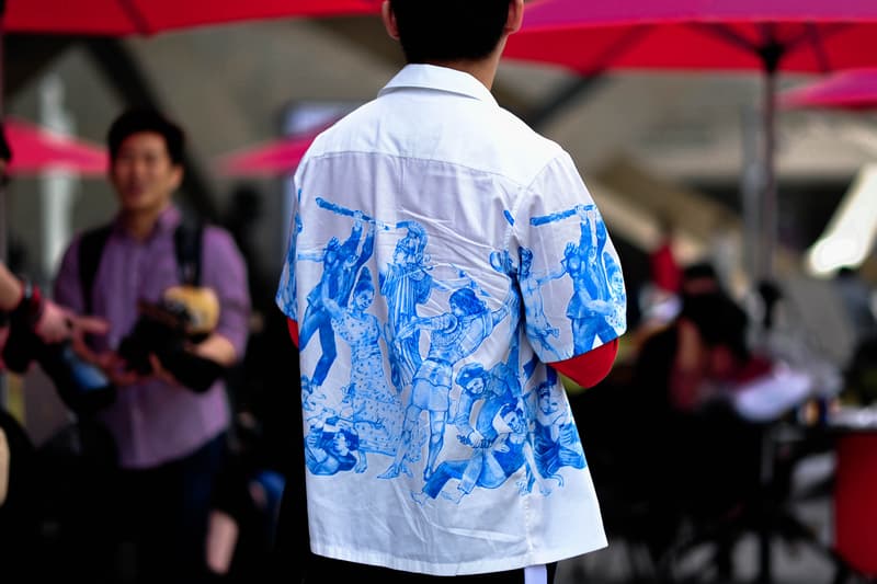 Streetsnaps: Seoul Fashion Week Supreme Vetements Raf Simons