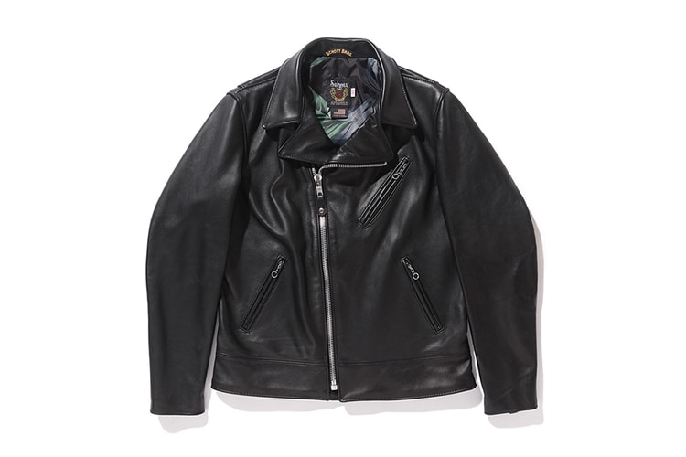 Stüssy Takes on the Schott Motorcycle Jacket