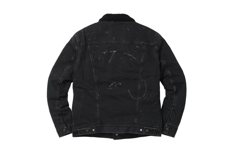 Supreme x Levi's 2016 Fall Collection bleached denim