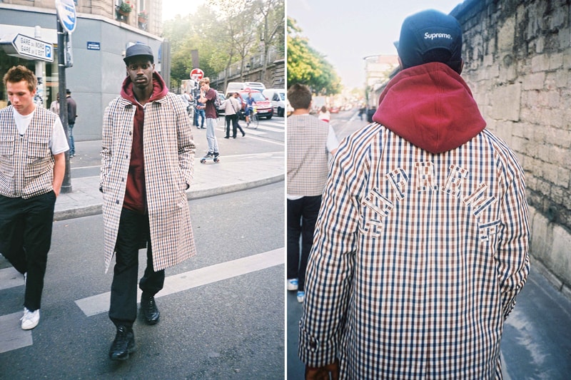 supreme aquascutum 2016 fall winter collection lookbook