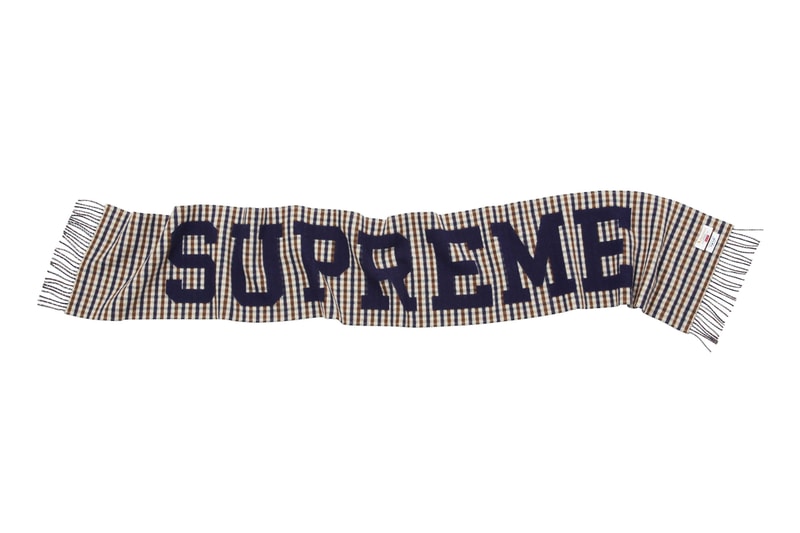 supreme aquascutum 2016 fall winter collection lookbook