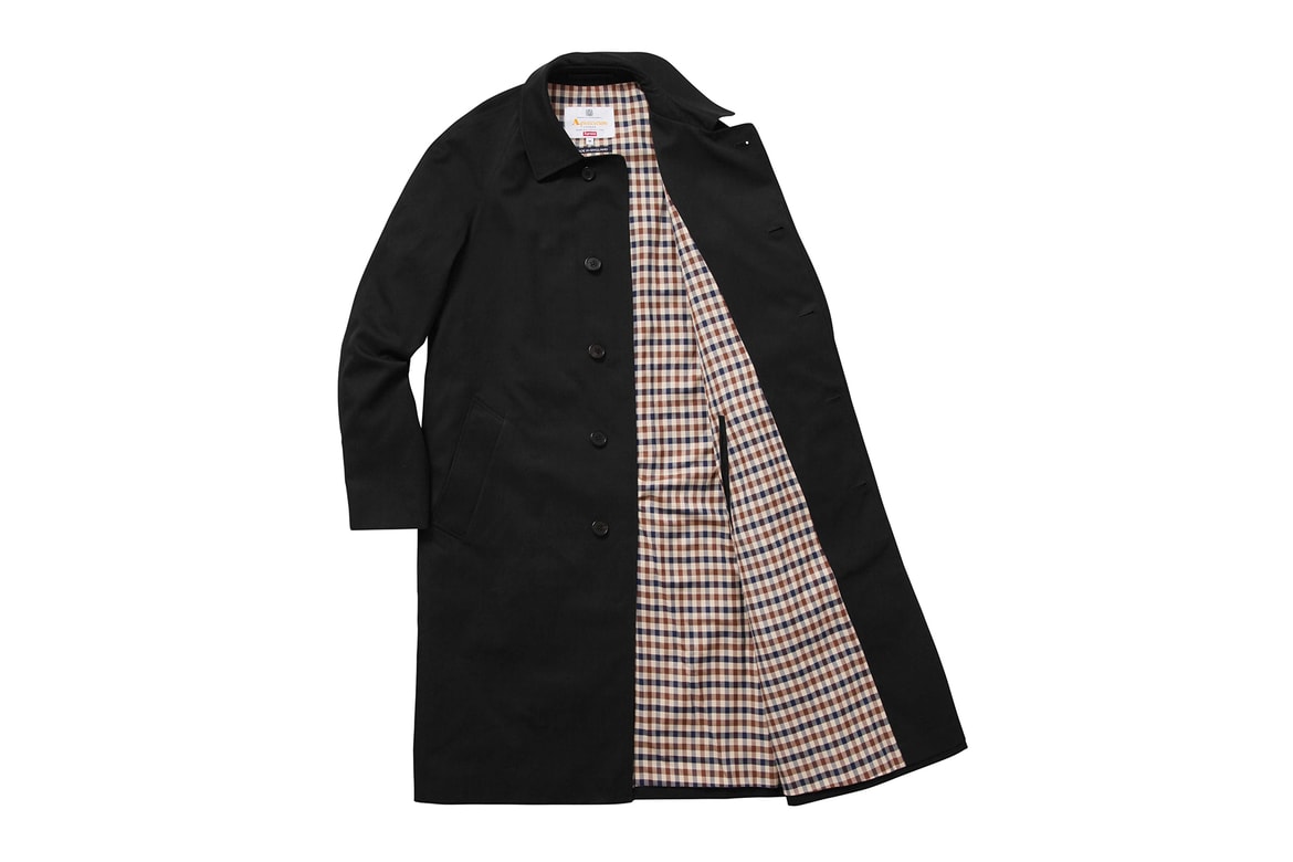 Supreme X Aquascutum 2016 Fall Winter Collection Hypebeast