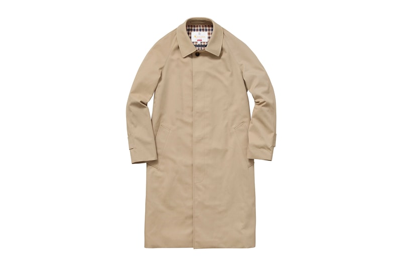 supreme aquascutum 2016 fall winter collection lookbook