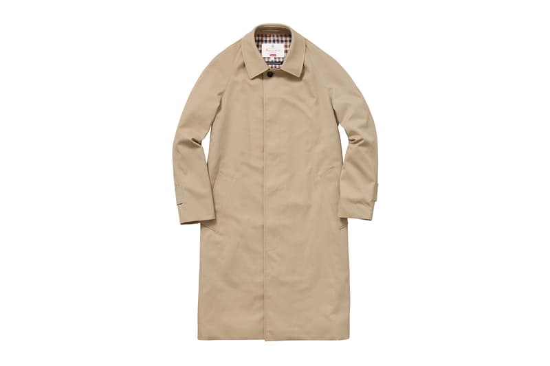supreme aquascutum 2016 fall winter collection lookbook