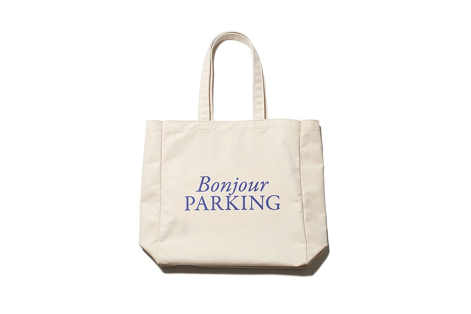 THE PARK · ING GINZA x bonjour records blue print branding