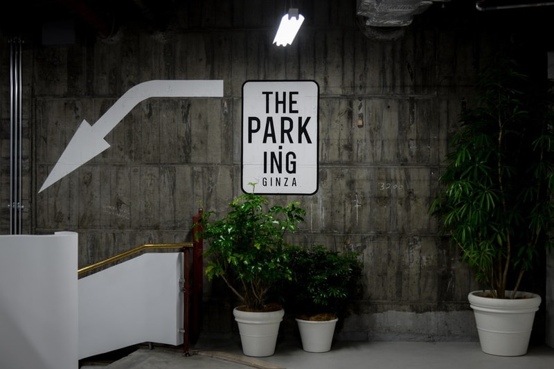THE PARK・ING GINZA Dawn of Culture Garage 3 Midnight Market concrete
