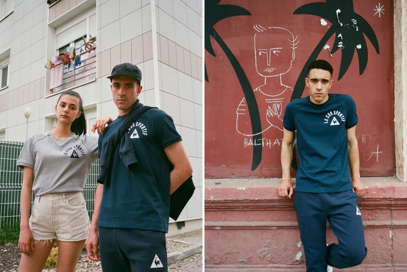 The Rig Out And le coq sportif Molton Superieur Collection lookbook